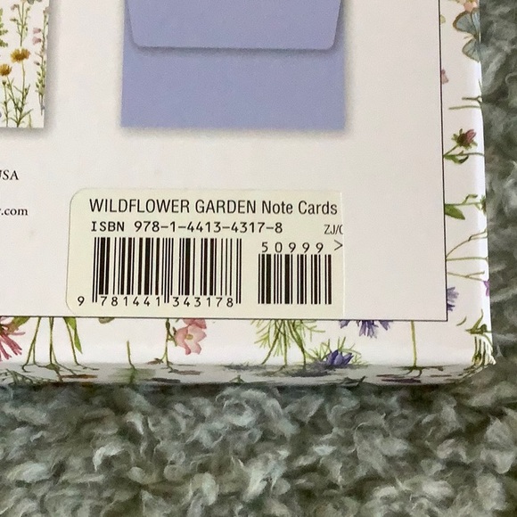 Wildflower Garden Botanical Floral Butterfly Dragonfly Note Cards NWT 14ct - Picture 9 of 15